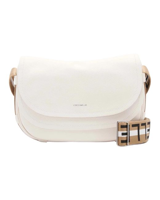 Cross Body Bags di Coccinelle in White