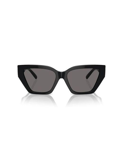 Tiffany & Co Black Schwarze/dunkelgraue sonnenbrille für frauen
