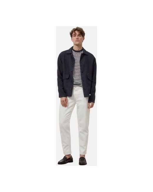 Closed White Slim Fit Jeans for men