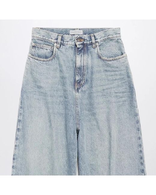 Balenciaga Blue Loose Fit Jeans
