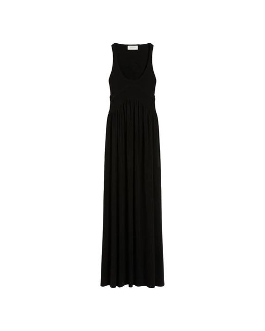 Max Mara Black Maxi Dresses