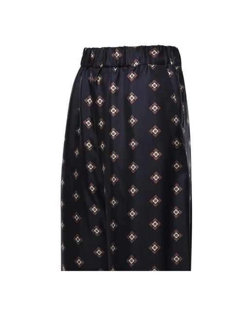 Max Mara Black Wide Trousers