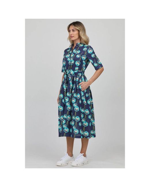 Midi Dresses di Caliban in Blue