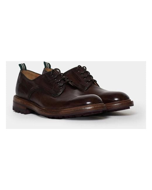 Green George Brown Business Shoes for men