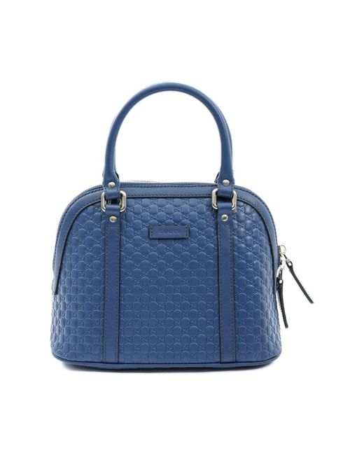 Gucci Blue Mini Dome Bag