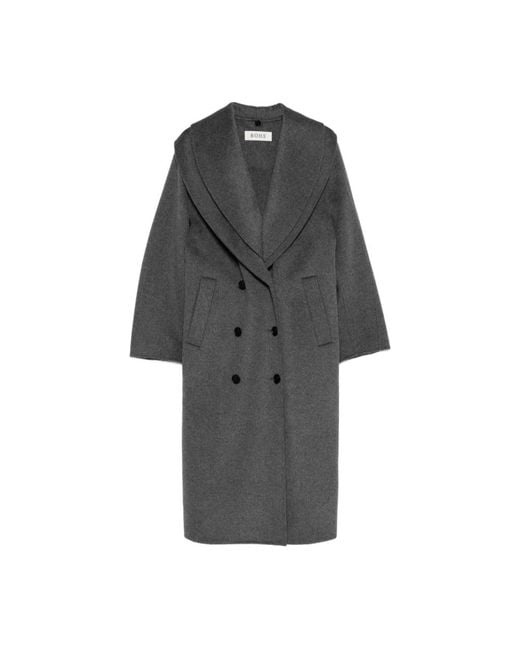 Rohe Double-Breasted Coats in het Gray