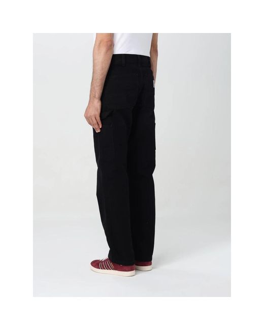 Carhartt Zwarte Broek Met Relaxte Pasvorm in het Black voor heren