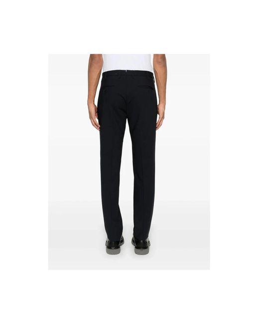 Incotex Slim-Fit Trousers in het Black voor heren