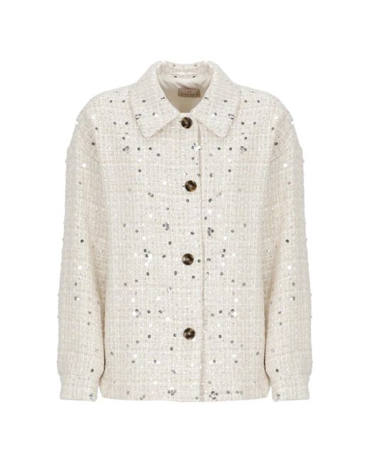 Tweed Jackets Marella en coloris White