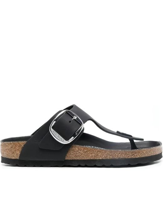 Birkenstock Blue Flip Flops
