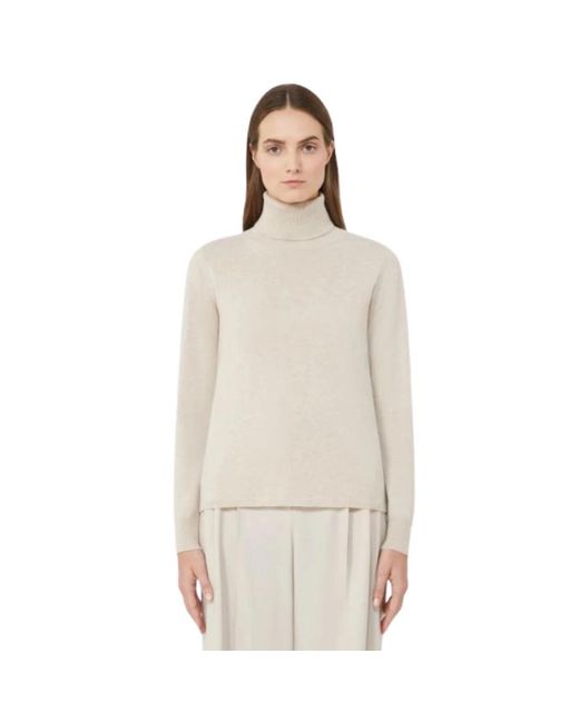 Max Mara White Pullover