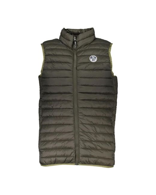 North Sails Green Vests for men