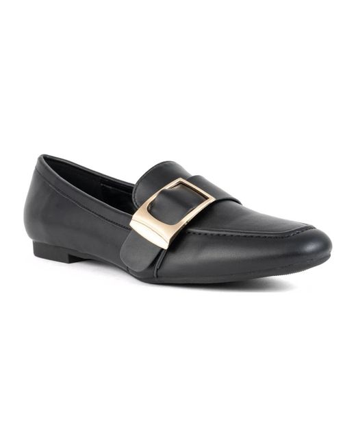 Stella York Black Schwarze Loafers Für Frauen