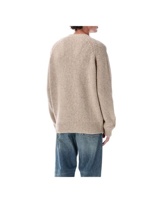 Round-Neck Knitwear A.P.C. de hombre de color Natural