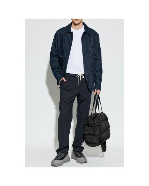Moncler T-Shirt Driespaak in het Gray voor heren