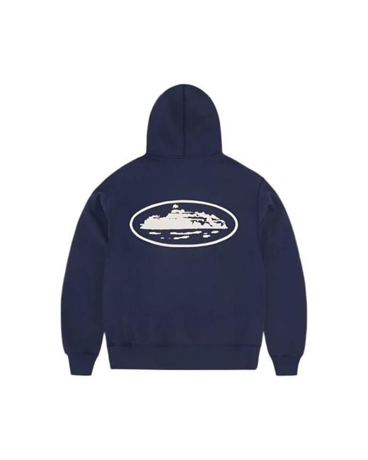 corteiz Blue Zip-Throughs for men