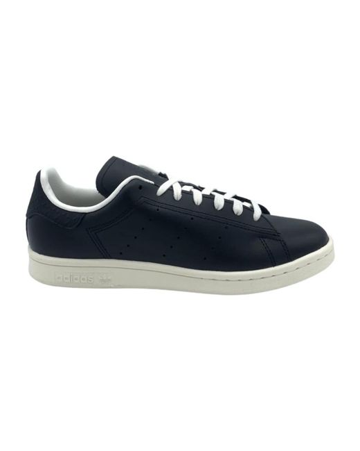 Adidas Originals Blue Schwarze stan smith sneakers