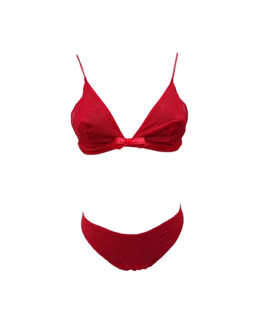 La Perla Red Bikinis