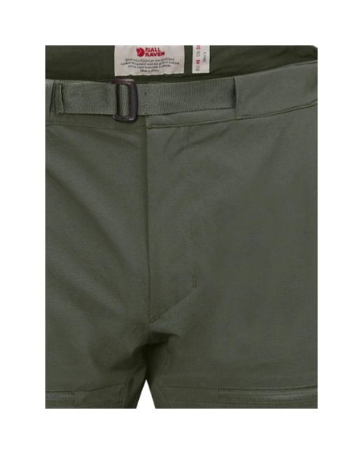 Fjallraven Green Casual Shorts for men