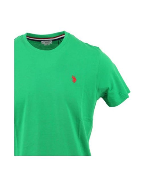 U.S. POLO ASSN. Green T-Shirts for men