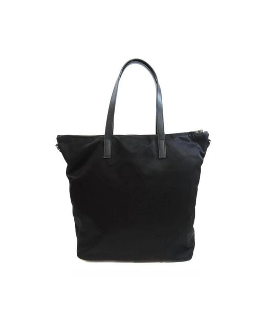 Prada Black Shopping Bags