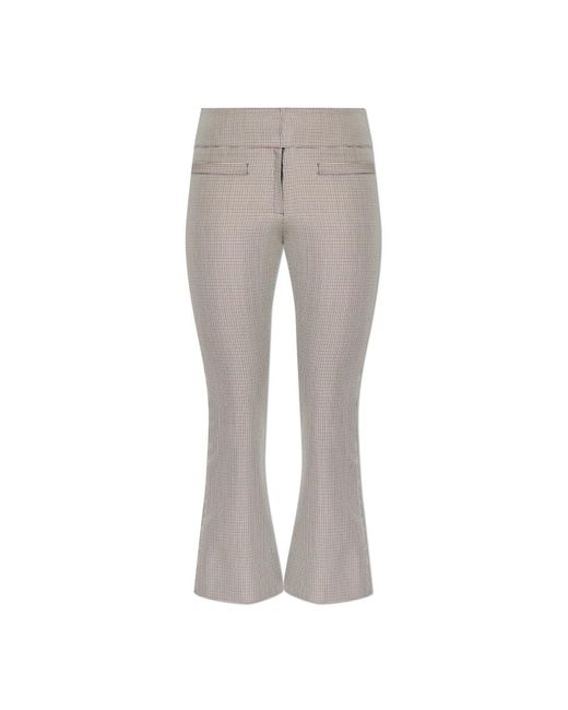 Wide Trousers Courreges de color Gray
