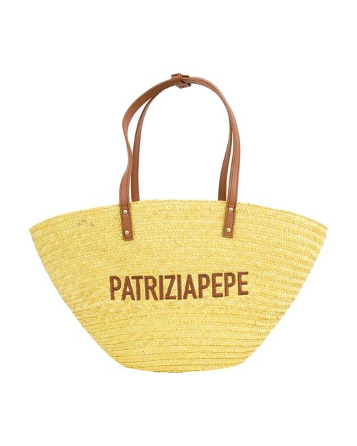 Patrizia Pepe Yellow Shoulder Bags