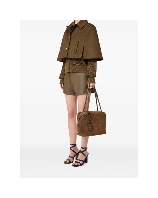 Max Mara Brown Shoulder Bags