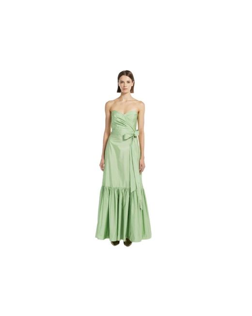 Max Mara Kleedjes ,Groen ,Elegante Array Jurk in het Green