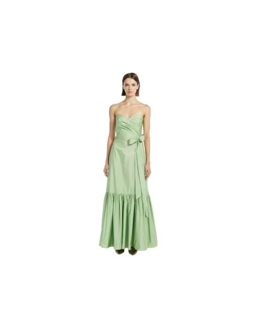 Max Mara Green Maxi Dresses