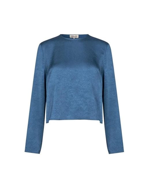 Blouses Baum und Pferdgarten de color Blue