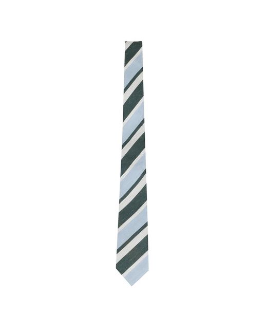 Ties di Tagliatore in Blue da Uomo