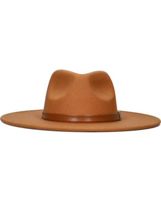 Notre-v Accessoires ,Bruin ,Stijlvolle Lorna Hoed in het Brown