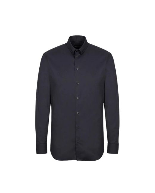 Emporio Armani Blue Casual Shirts for men