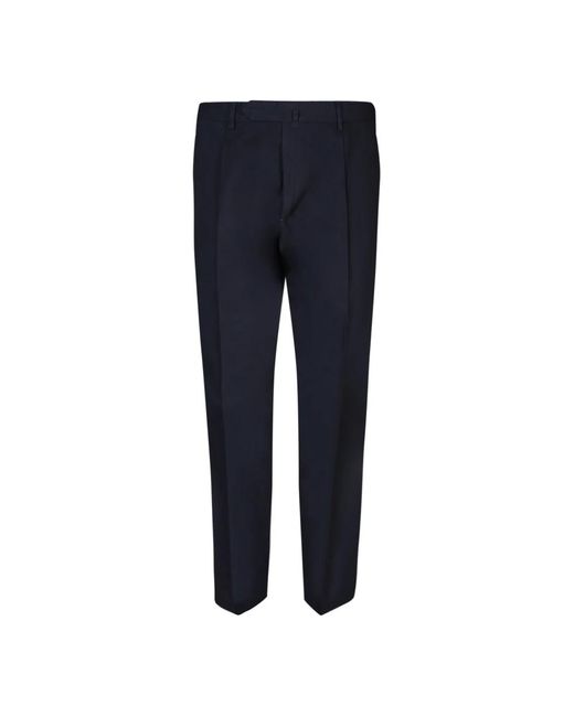 Trousers > suit trousers Dell'Oglio pour homme en coloris Blue