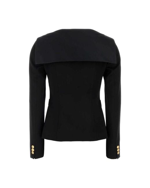 Alessandra Rich Black Light Jackets