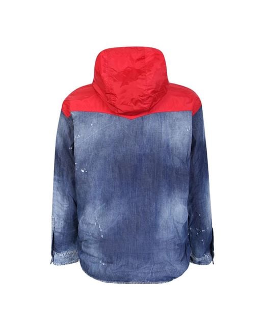 DSquared² Blue Denim Jackets for men