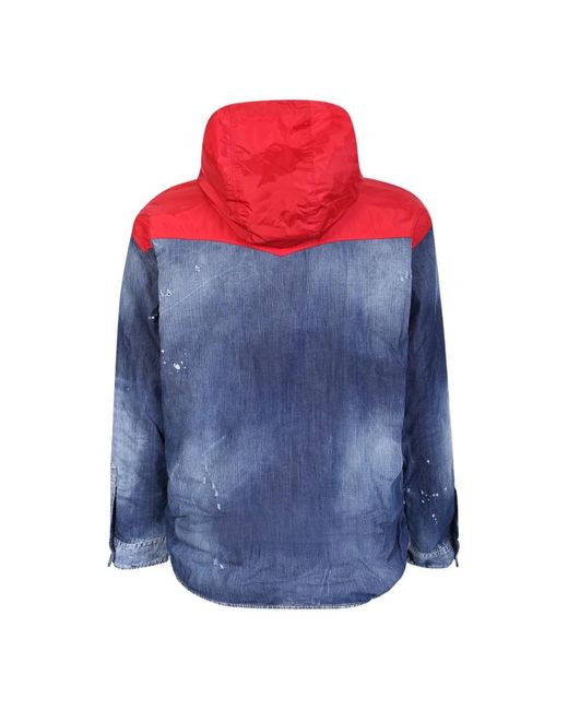 DSquared² Denim Jackets in het Blue voor heren