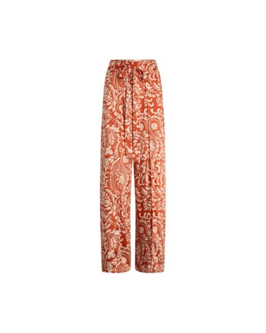 Liu Jo Orange Wide Trousers