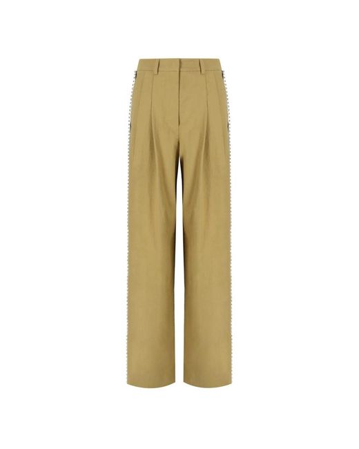 Wide Trousers Essentiel Antwerp de color Natural