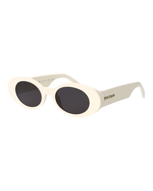 Palm Angels White Sunglasses