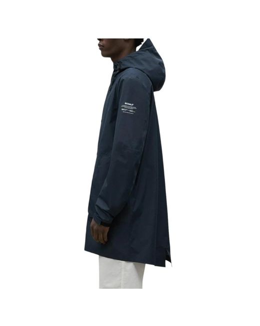 Ecoalf Blue Winter Jackets for men