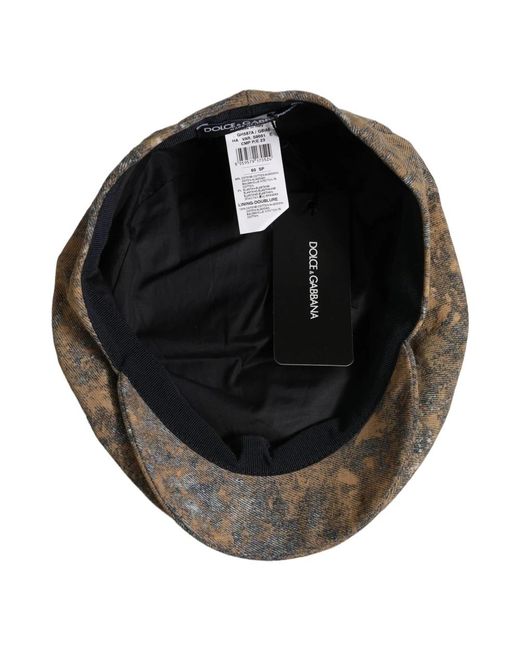 Dolce & Gabbana Brown Hats & Caps