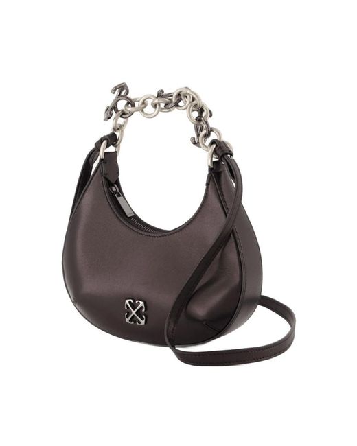 Off-White c/o Virgil Abloh Brown Hemisphere Shoulder Bag