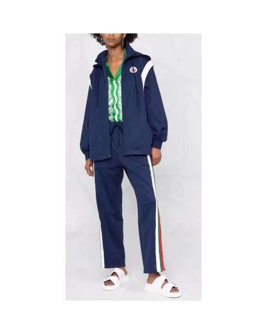 Gucci Blue Zip-Throughs