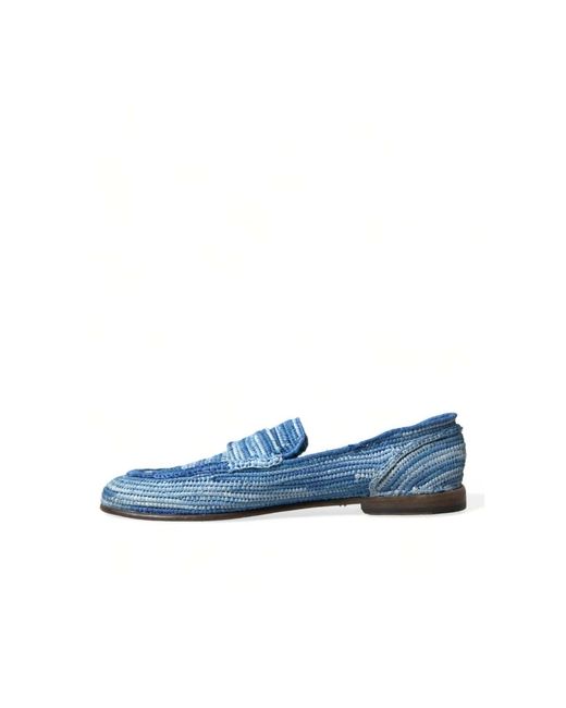 Dolce & Gabbana Loafers in Blue für Herren
