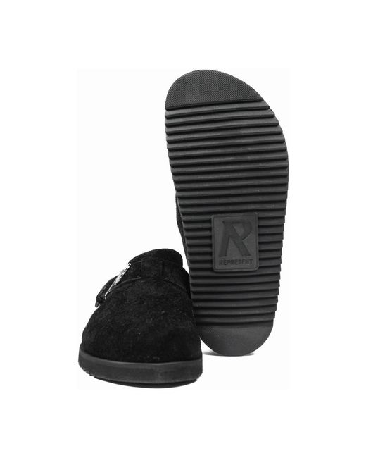 Shoes > flats > mules Represent pour homme en coloris Black