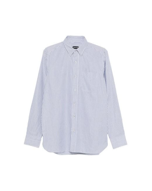Tom Ford Blue Casual Shirts for men