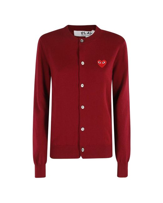 Cardigans COMME DES GARÇONS PLAY de color Red