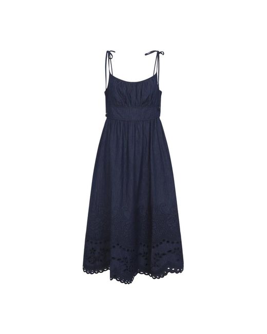 Midi Dresses Zimmermann de color Blue